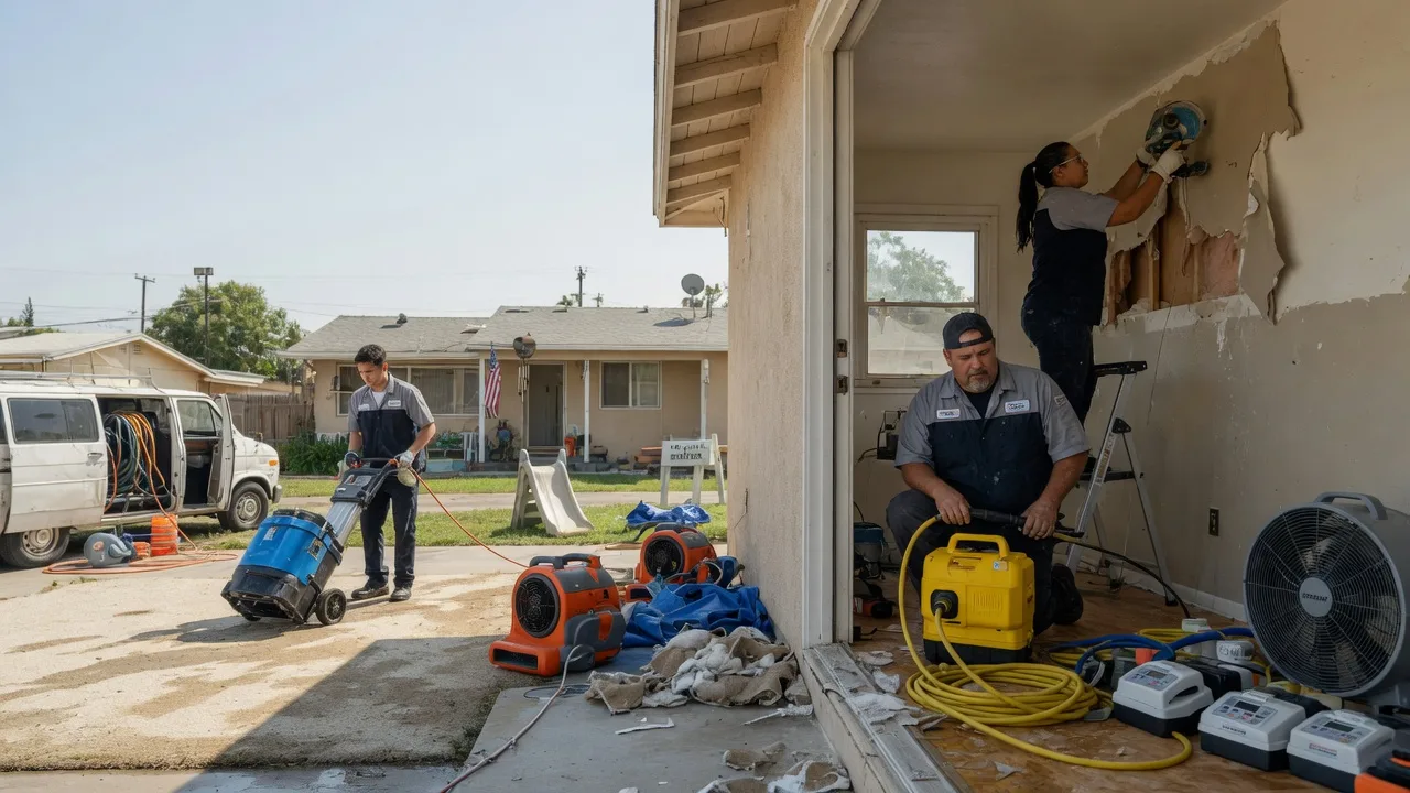 Water Damage Restoration in Van Alstyne, TX near me